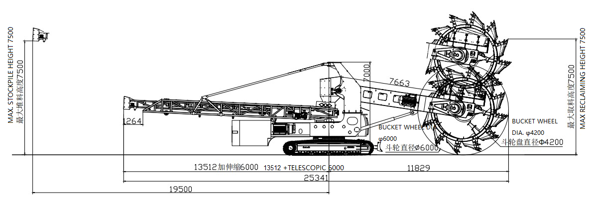  JXLW-1000 Sitera elkavatoro 